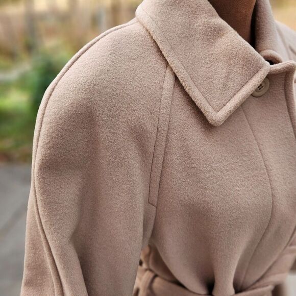 John Weitz Womens Coat 100% Wool, Size 6, Pre-owned - Picture 3 of 10